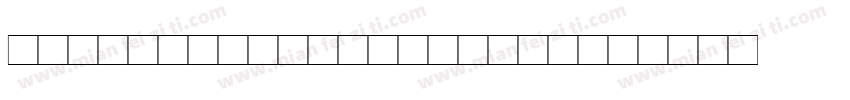 QTCoronation Medium字体转换